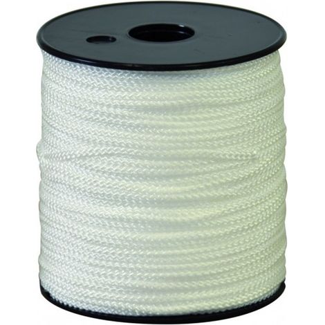 SOFOP TALIAPLAST - CORDEAU POLYPRO TRESSE BLANC 100M FIL 3MM
