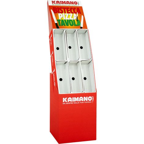 Espositore per coltelli 'kaimano' 6 scomparti