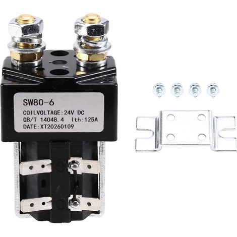 Relais solénoïde de contacteur 24 V pour Albright SW80-6, B2SW11 pour ensemble de contacteur Linde 7915692512 (1/5)