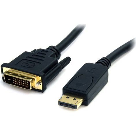 Startechcom DP2DVI2MM6 cavo DisplayPort a DVI nero (1/5)