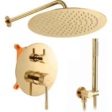 Juego De Ducha Oculto Rea Js-625103-1G Gold (1/5)