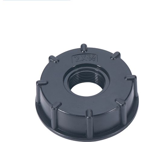 Adaptateur de réservoir IBC S60X6, bouchon à filetage grossier
