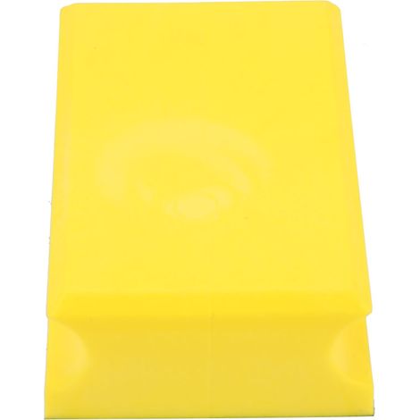 Ortviai Bloc de ponçage manuel en mousse PU, 120 x 71 mm, surface veloutée et autocollante pour papier abrasif (1/5)