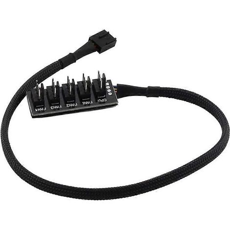 PC-Gehäuse-Lüfter-Hub-Splitterkabel für 4-Pin-PWM-Lüfter