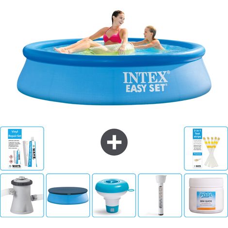 Intex Piscine Easy Set Ronde - 244x61 cm - 8-pièces  S22399 (1/5)