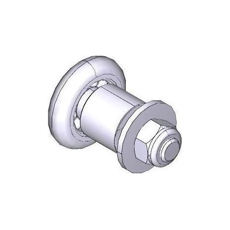 Roues antidéraillement pour chariot - porte automatique CAME 119RIP068