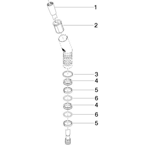 Dornbracht 90282226300-00 Bec pièces détachées