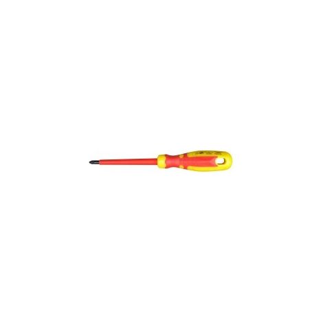 OUTIFRANCE Tournevis isolé 1000 V plat 2,5 x 75 mm (1/4)