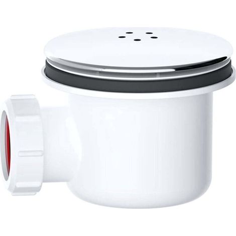Couvercle de bouchon de douche 115mm, couvercle de vidange, couvercle de bouchon de cuvette de douche chromé, débit rapide