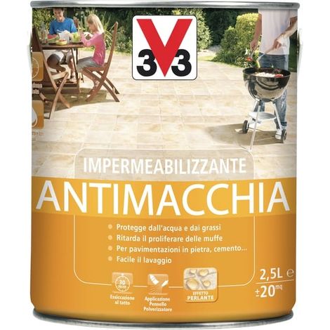 V33 - VERNICE IMPERMEABILIZZANTE ANTIMACCHIA 2,5LT INC.