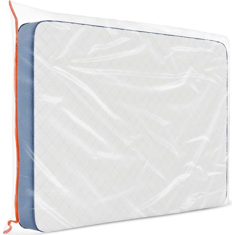 Housse Matelas Demenagement avec Zip Pratique - Housse Plastique Rangement Matelas - Housse Matelas 160x200 cm (Epaisseur 30 cm) en Plastique (1/5)