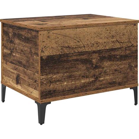 Maison Exclusive - Table basse Bois Ancien 60 x 44,5 x 45 cm Bois d'ingénierie