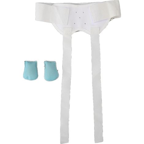 Ceinture herniaire douce ajustable pour enfants - Soutien inguinal réducteur de douleur (1/5)