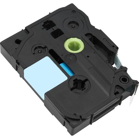 Ruban de remplacement pour étiqueteuse TZe 12mm bleu goutte d'eau KZe-BD31, compatible machines Brother, rouleau adhésif longue durée (1/5)