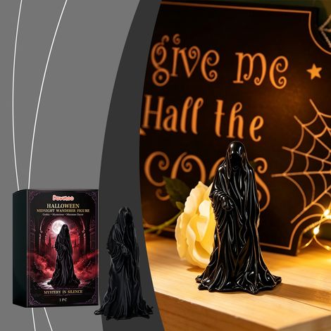 Halloween Midnight Walker figurine adds a touch of mystery and fantasy to various home décor spaces -- 1 piece -- BIEMMEDUE (1/5)