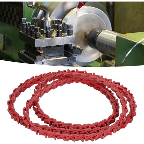 Der 1,5 Meter lange verstellbare Keilriemen mit 13 Gliedern vom Typ A (1500 mm) eignet sich ideal für Drehmaschinen, Tischkreissägen und andere Holzbearbeitungswerkzeuge. (1/5)