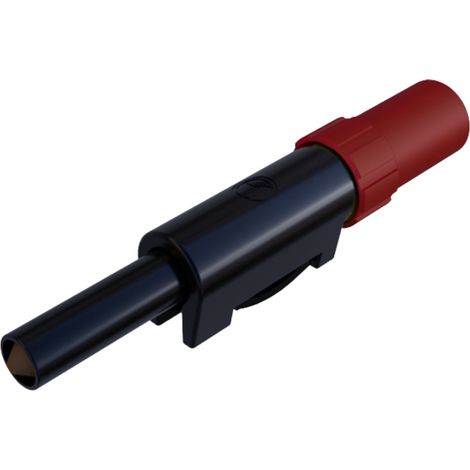 Hirschmann Test & Measurement SLS 20 B Laborstecker Stecker, gerade Stift-Ø: 4 mm Rot 1 St.