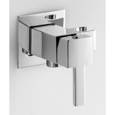 Mitigeur de douche encastré avec support de douche intégré