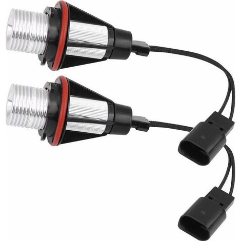 Set mit 2 hellen 6000K 5W LED-Autoscheinwerfern, Angel Eye LED für E61 E39 E53 (1/5)