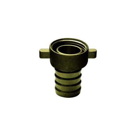 ASW Schlauchverschraub. reduziert MS roh 2-teilig Überwurf 1" für Schlauch 1/2"