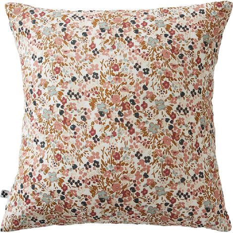 Altobuy – Taie d'oreiller 60x60cm en gaze de coton – Motif Liberty romantique – Conception légère et fluide – Entretien facile