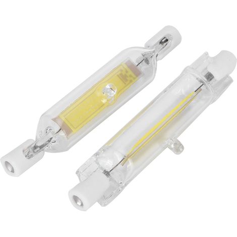 Lot de 2 ampoules COB R7S 5W 78mm à double culot, éclairage projecteur, accessoire 230V blanc froid 6000K (1/5)