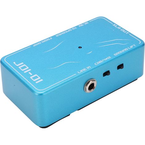 Boîtier DI Passif pour Guitare Électrique avec Simulation d'Ampli - Effet Direct JDI-01 (1/5)