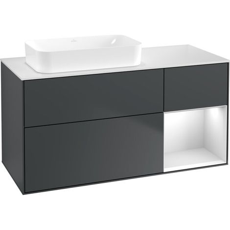 Villeroy & Boch F691MTHG Meuble sous-vasque Finion F69 (1/2)