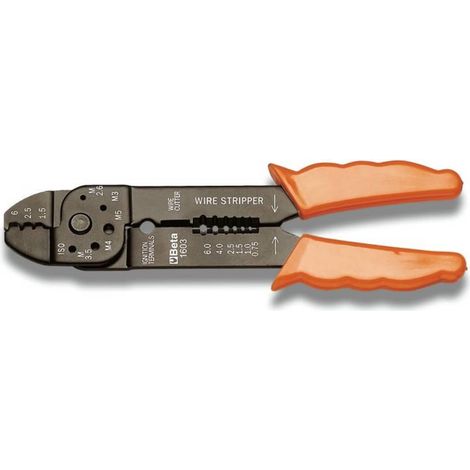 Pinza de crimpado sin aislamiento 1603 Beta (1/3)