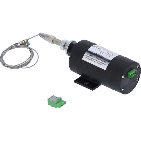 Vanne d'arrêt moteur, interrupteur d'arrêt électromagnétique pour groupe électrogène diesel 12 V XHQPTG