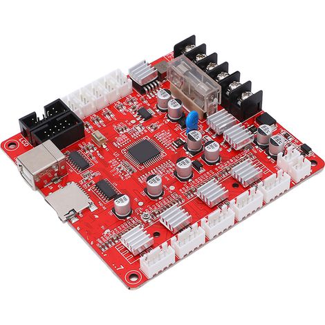 Carte mère d'imprimante 3D, Module de sortie PWM à 3 voies pour Interface USB Anet A8 PLUS 12-24V (1/5)