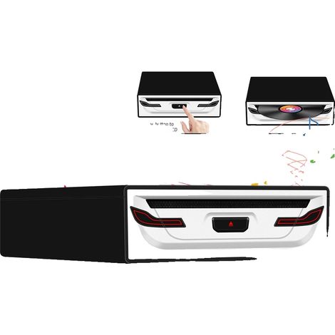 Lecteur CD/DVD USB externe, tension de fonctionnement de 5V, poids de 0,76 kg, prend en charge les formats WAV/VOB, Plug and Play USB 2.0, fonction anti-choc (1/5)