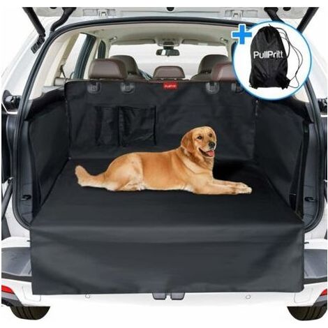 Protection Coffre Voiture Chien, Imperméable et Antidérapant Housse Voiture Chien avec Protection Latérale 185 x 105 cm Convient à la Plupart des SUV et Fourgonnettes (1/4)