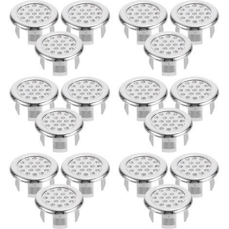 26 Pièces Couvercle Trop-plein Lavabo Rond (1/4)
