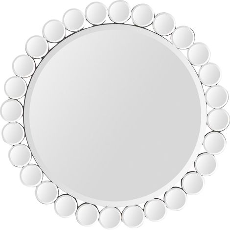 Miroir rond sans cadre 60x5x60 cm (1/2)