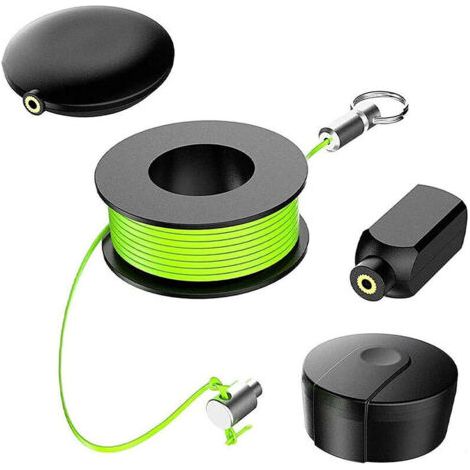 Magnetischer Drahtzieher, magnetischer Nadeleinfädler, magnetisches Kabelzieher-Set für Elektriker (1. Auflage)