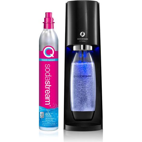 Gasatore Sodastream elettrico E-Terra nero