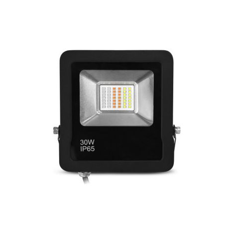 Projecteur Extérieur LED Noir 30W RGB IP65 Télécommande RF Miidex Lighting® (1/5)