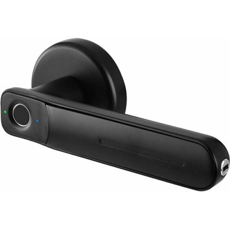 ZVD-Serrure de porte intelligente à empreintes digitales, serrure électronique biométrique de sécurité à domicile. (1/4)
