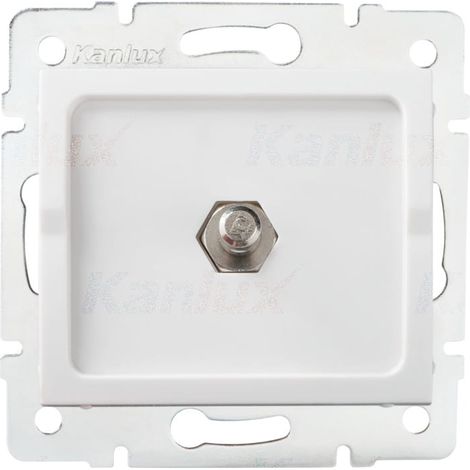 Equipotential-Steckdose Logi White Kanlux 25116 (1/2)