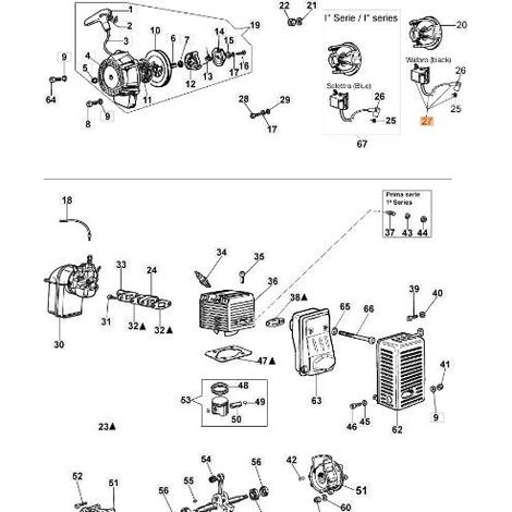 BOBINE NUMÉRIQUE WALBRO (MAU-15) ORIGINAL EMAK 365200279R