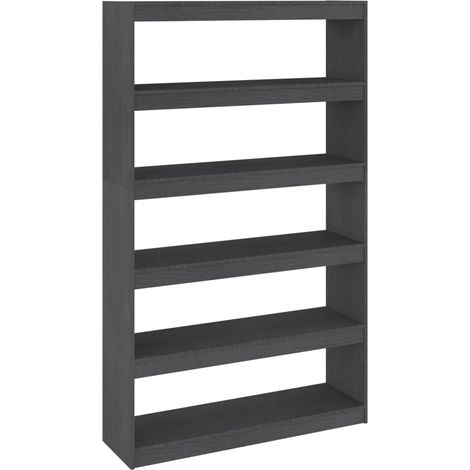 Maison Exclusive - Bücherregal/Raumteiler Grau 100x30x167,5 cm Ma