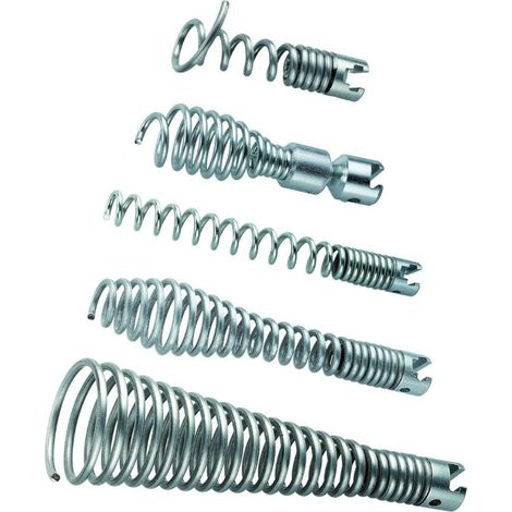 Satz von 5 VIRAX-Werkzeugen 22 mm + Entkopplungsschlüssel für Abflussreiniger VAL 96QC - 293151 (1/3)