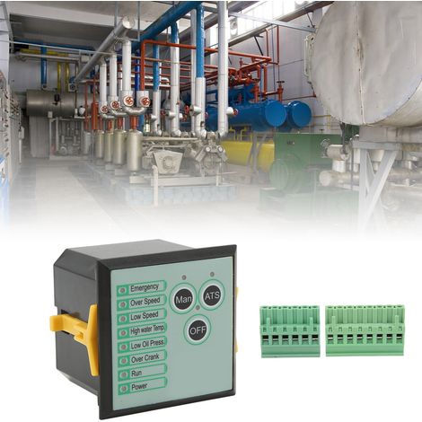 Panneau de commande pour groupe électrogène diesel ASM17 / Sortie programmable multifonction / Diode de roue libre intégrée (1/5)