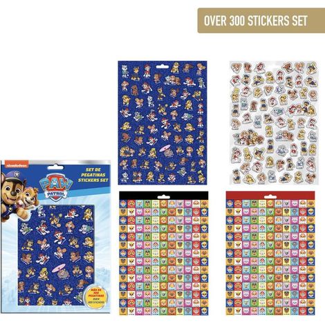 Set pegatinas Patrulla Canina Paw Patrol