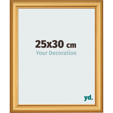 yd. - Cadre photo 25x30 - Or Mat - MDF - Lazio (1/5)