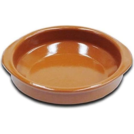 Casserole en terre cuite avec poignées 22 cm - Réf. 0122