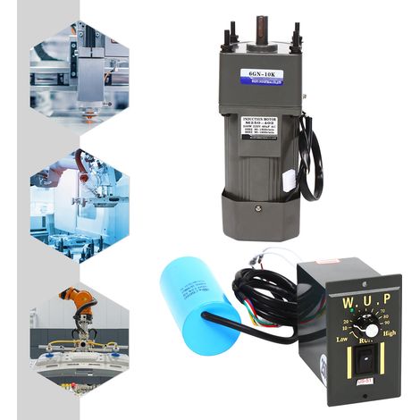 220 V Wechselstrommotor Mini-Getriebemotor Elektromotor Untersetzungsmotor Neu
