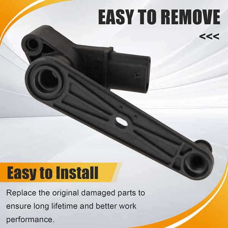 1. Color: Black Material: Plastic Vehicle level sensor LR153360 LR17562--DTEKGAZ