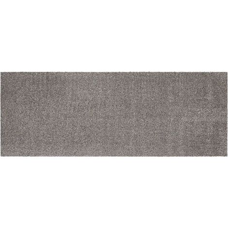 Paillasson tapis d’entrée lavable pour intérieur antidérapant et absorbant en coton tapis de porte facile à entretenir 67 x 180 cm Granit (1/5)